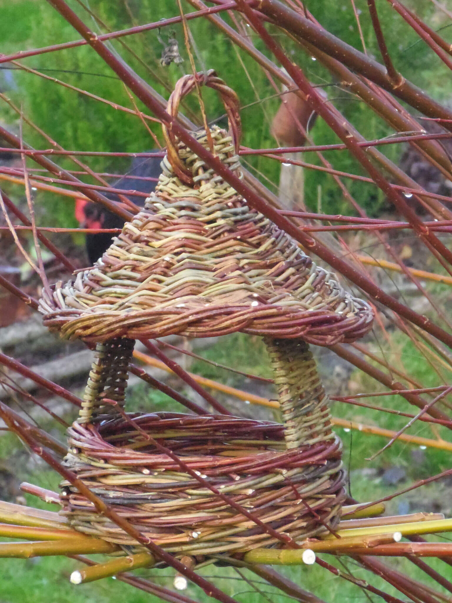 Mangeoire Pagode - Plume et Brin d'Osier