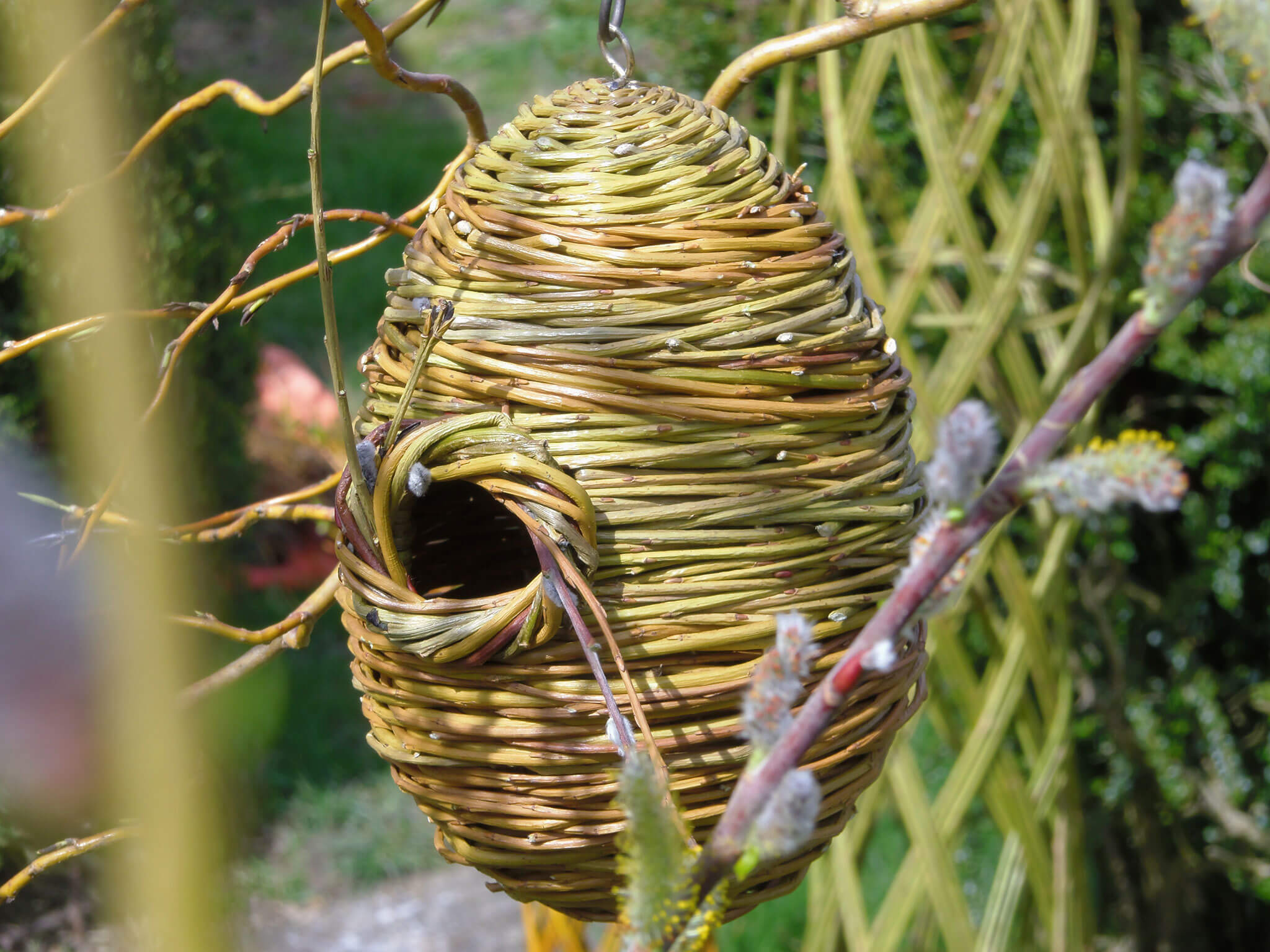 Nichoir oeuf - Plume et Brin d'Osier