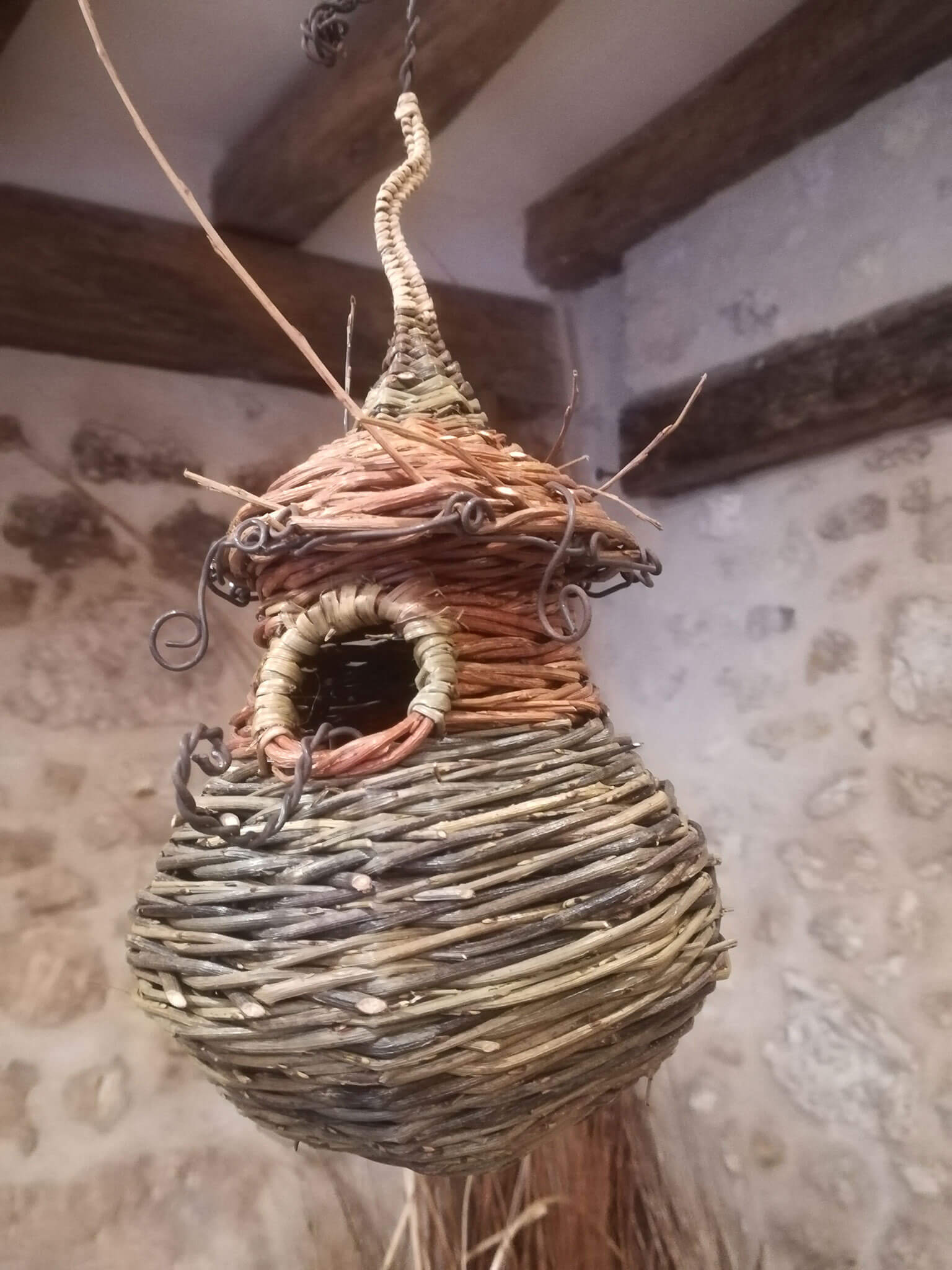Nichoir Troglodyte mignon - Plume et Brin d'Osier